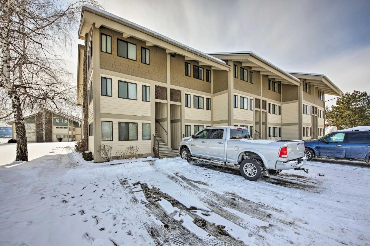 Lake Pend Oreille Condo With Porch And Mountain View! Sandpoint Exteriör bild